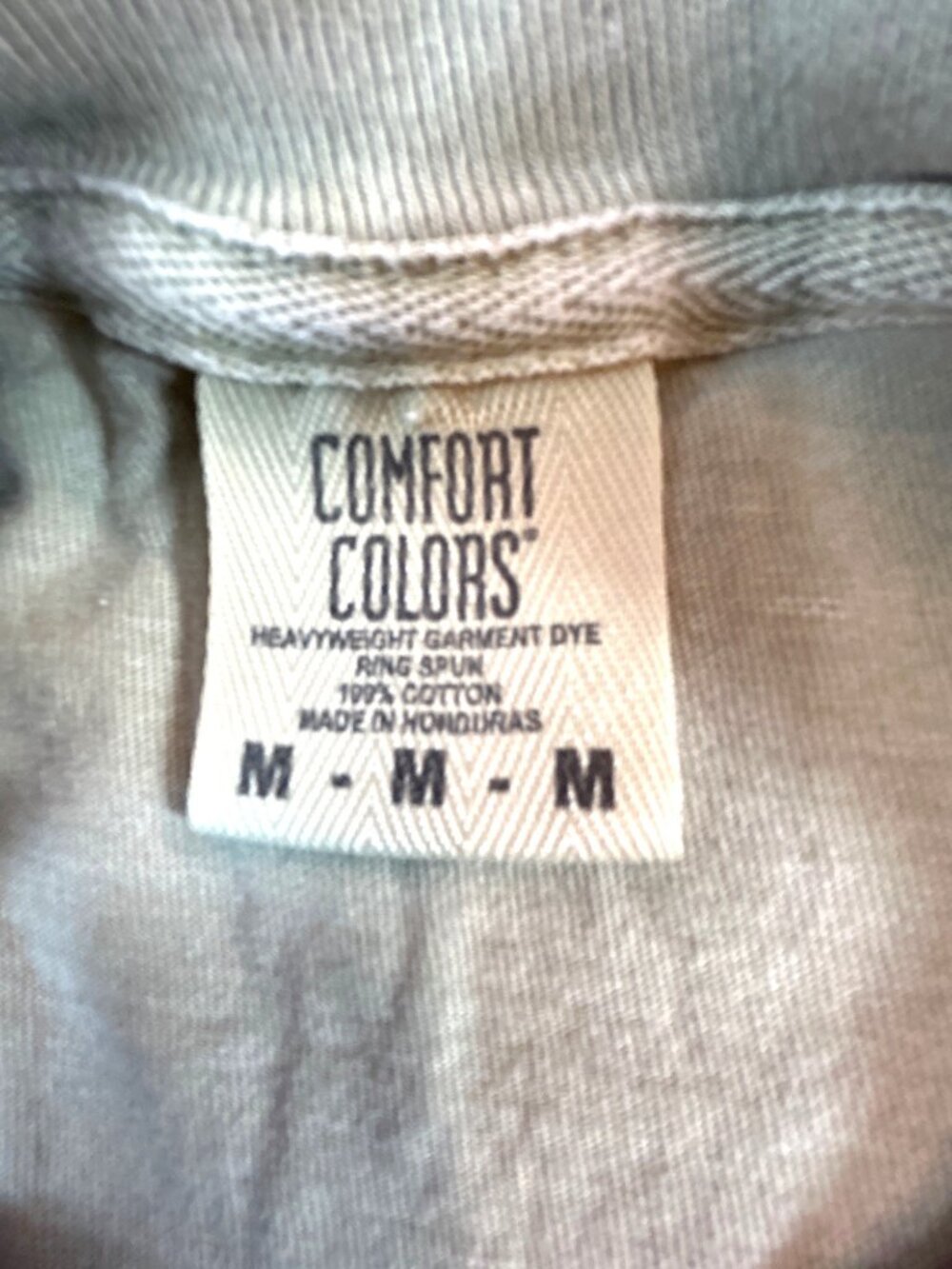 Comfort Colors Mens Graphic T-Shirt Green Multi Size M-M-M - Picture 4 of 4